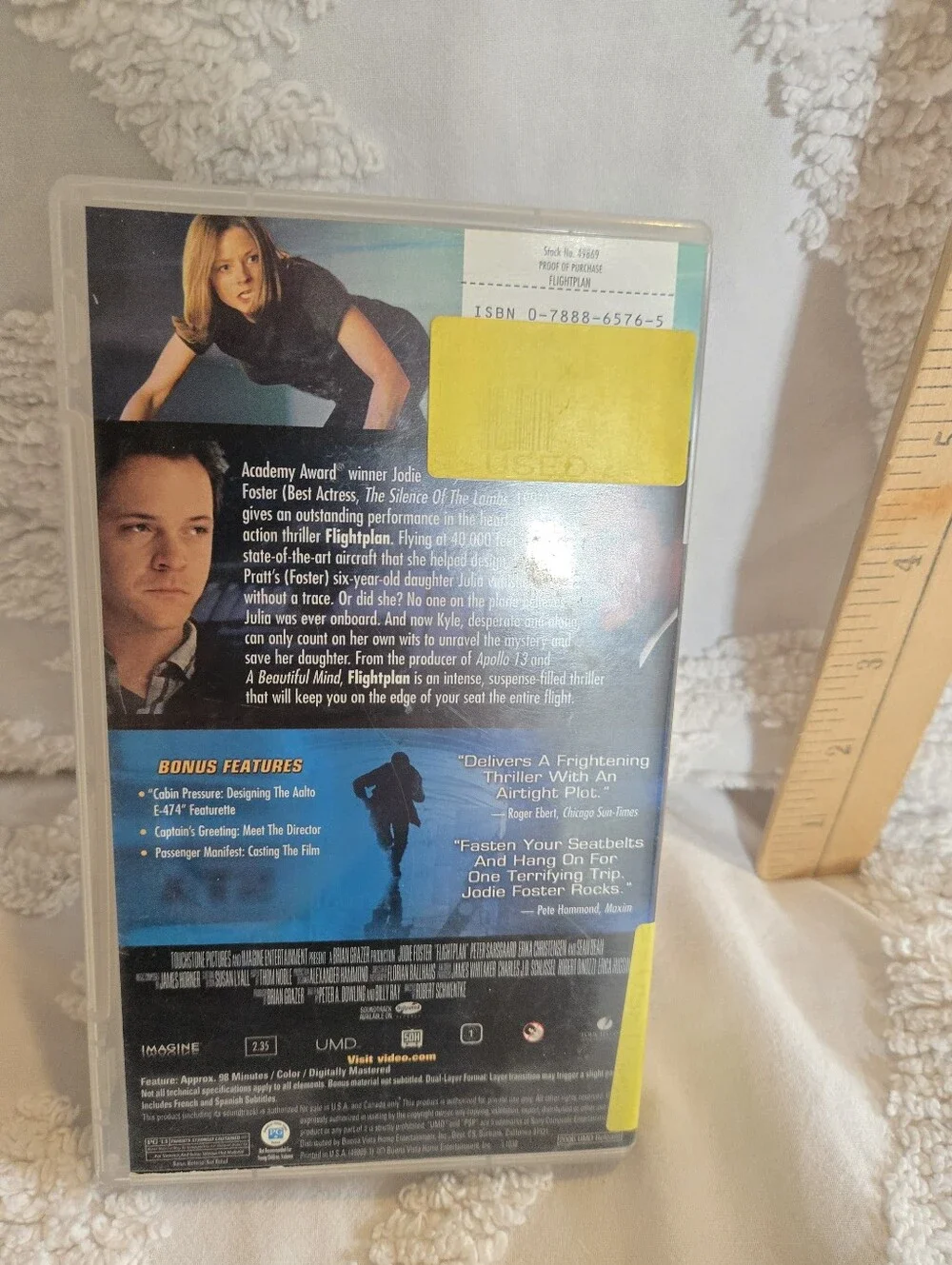 Flightplan UMD Video Featuring Jodie Foster